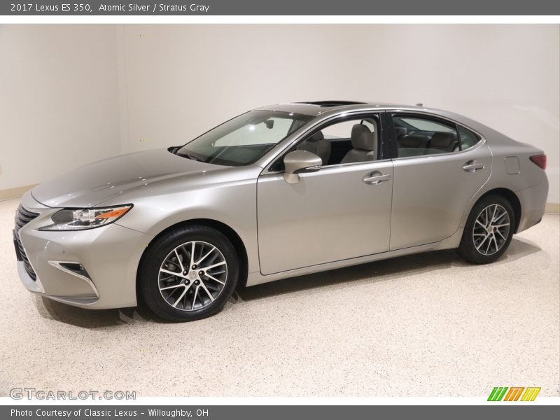 Atomic Silver / Stratus Gray 2017 Lexus ES 350