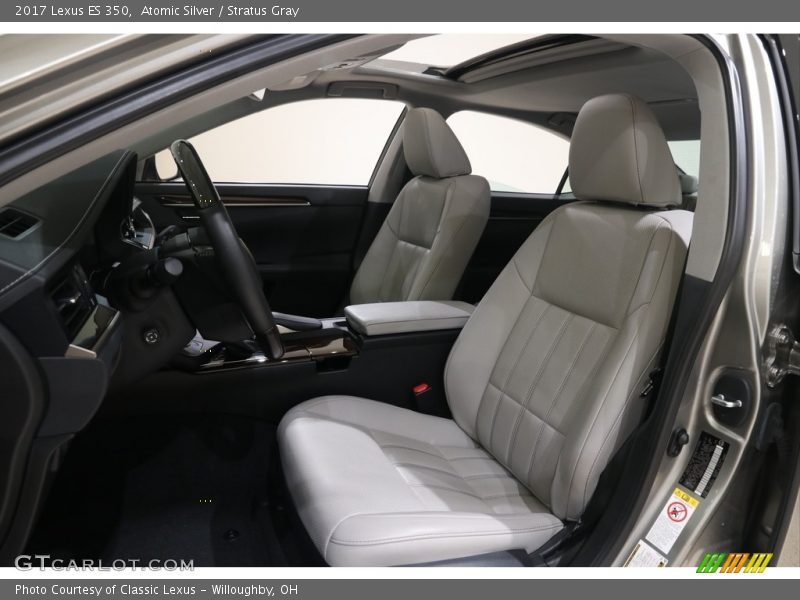 Atomic Silver / Stratus Gray 2017 Lexus ES 350