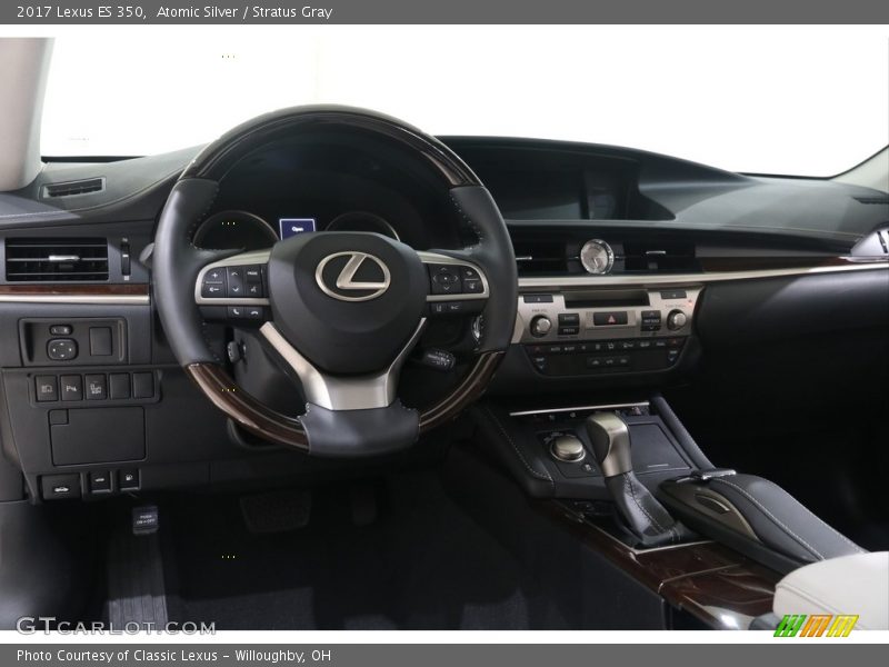 Atomic Silver / Stratus Gray 2017 Lexus ES 350
