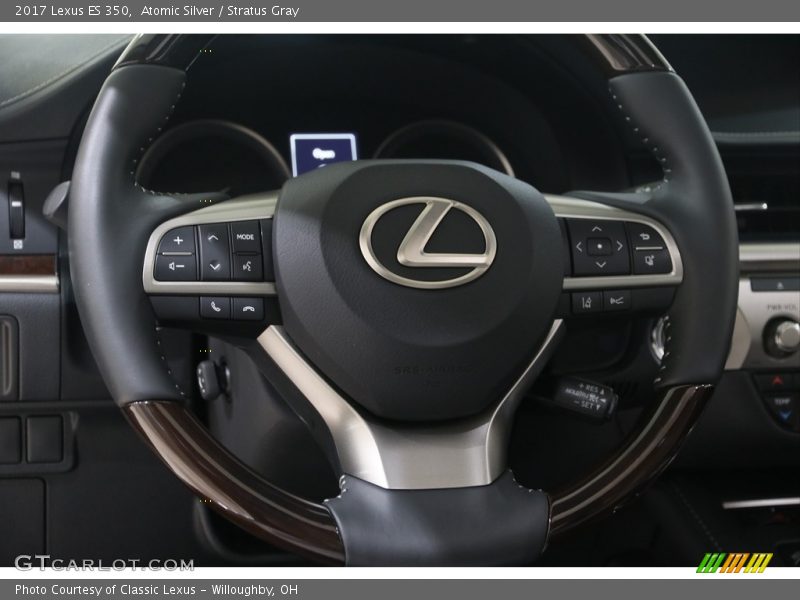 Atomic Silver / Stratus Gray 2017 Lexus ES 350