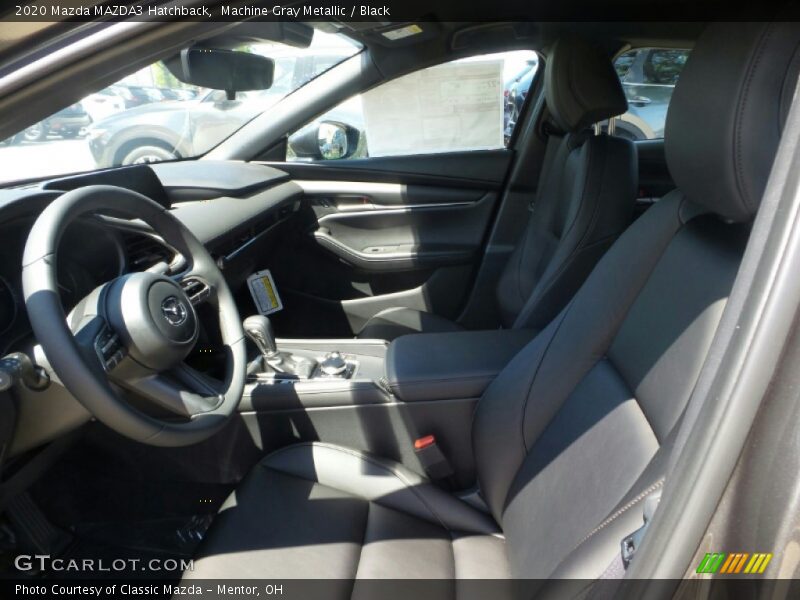 Machine Gray Metallic / Black 2020 Mazda MAZDA3 Hatchback