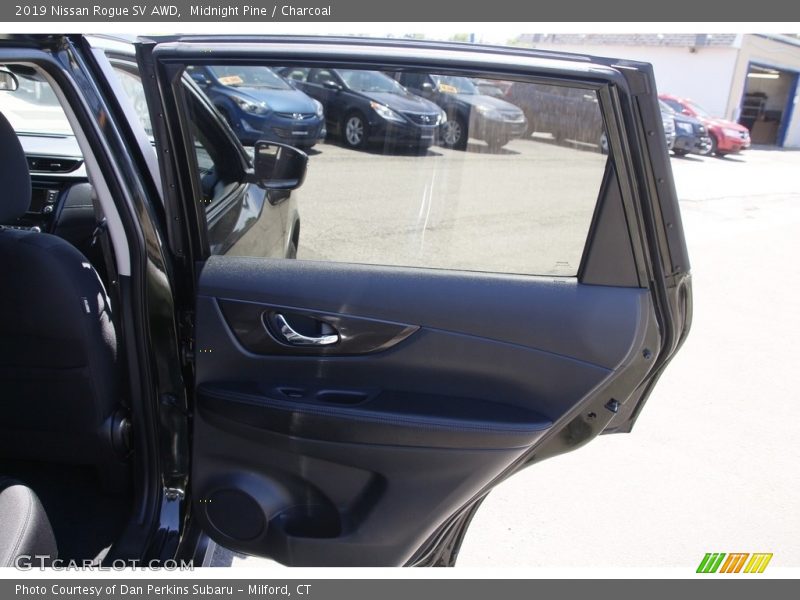 Midnight Pine / Charcoal 2019 Nissan Rogue SV AWD