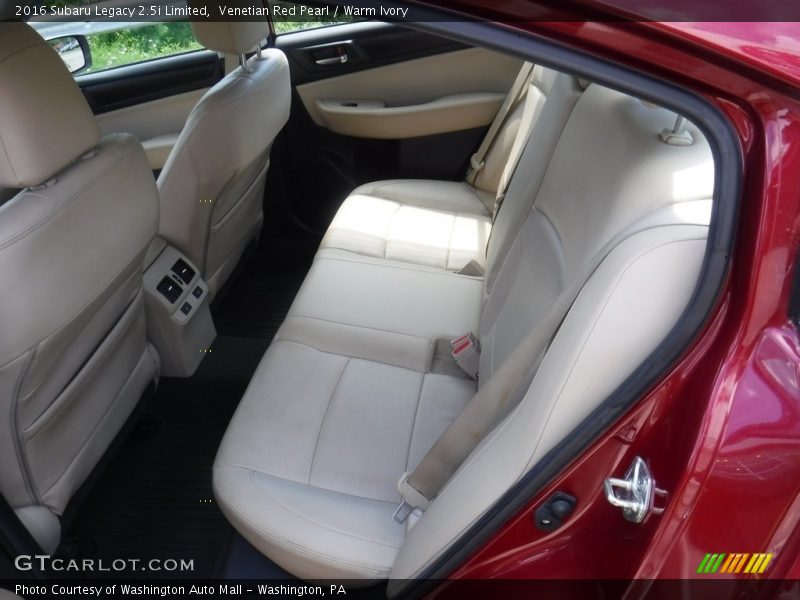 Venetian Red Pearl / Warm Ivory 2016 Subaru Legacy 2.5i Limited