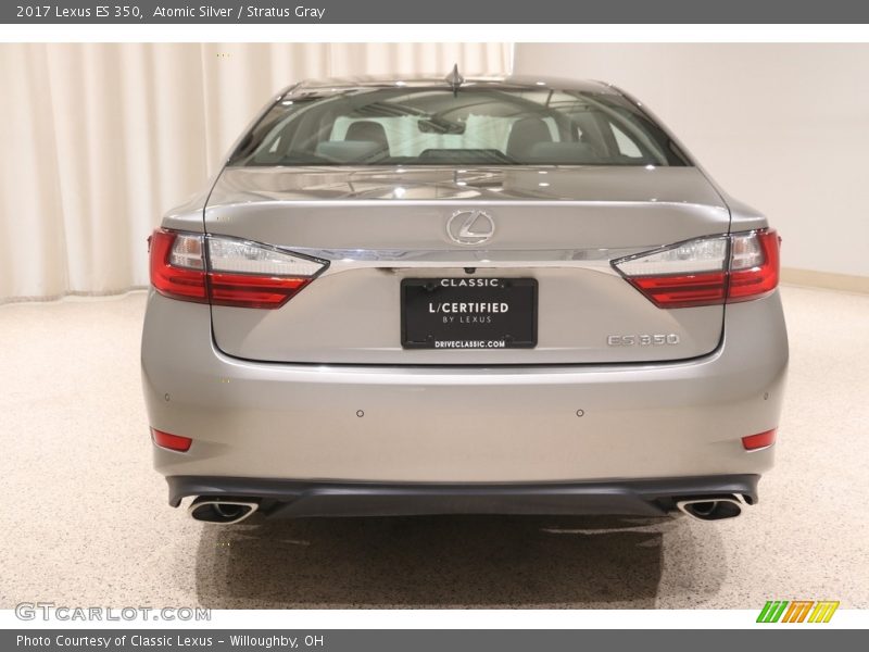 Atomic Silver / Stratus Gray 2017 Lexus ES 350