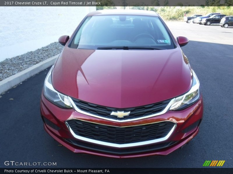 Cajun Red Tintcoat / Jet Black 2017 Chevrolet Cruze LT