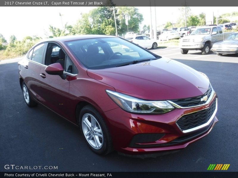 Cajun Red Tintcoat / Jet Black 2017 Chevrolet Cruze LT