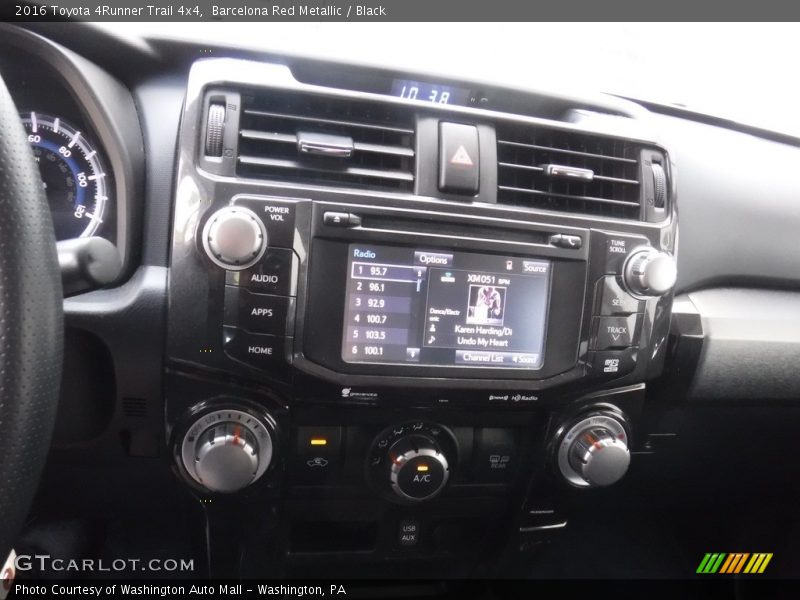 Barcelona Red Metallic / Black 2016 Toyota 4Runner Trail 4x4