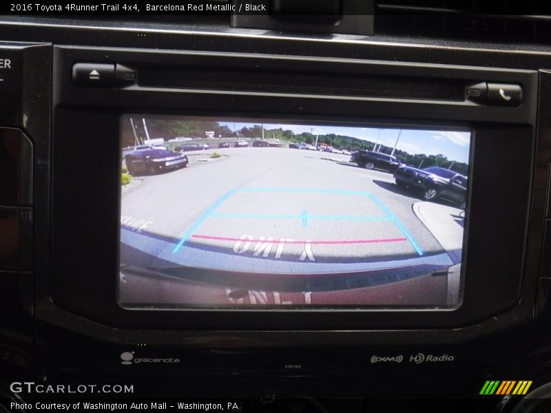 Barcelona Red Metallic / Black 2016 Toyota 4Runner Trail 4x4