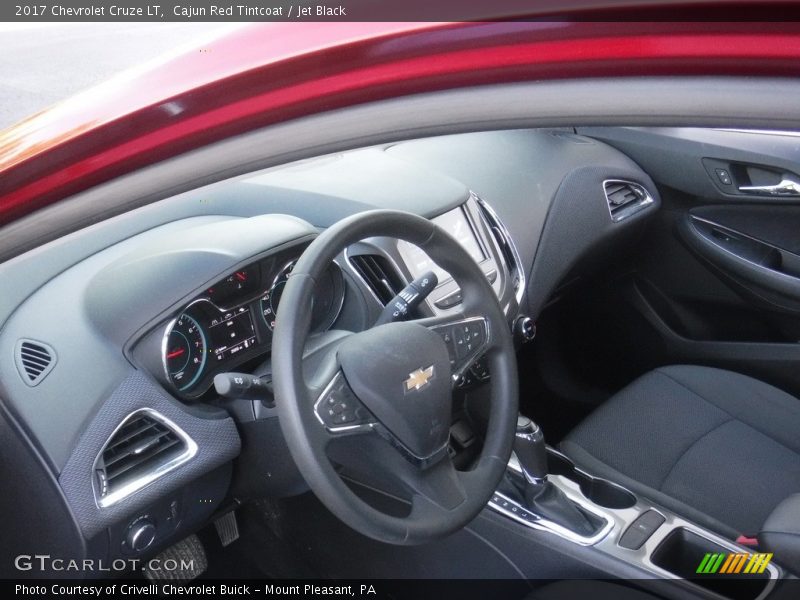 Cajun Red Tintcoat / Jet Black 2017 Chevrolet Cruze LT