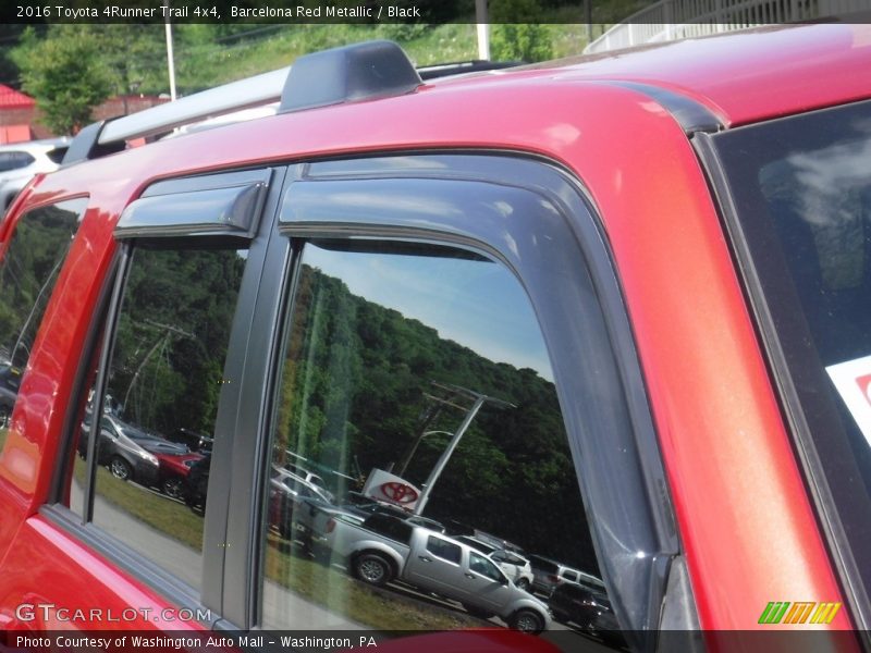 Barcelona Red Metallic / Black 2016 Toyota 4Runner Trail 4x4