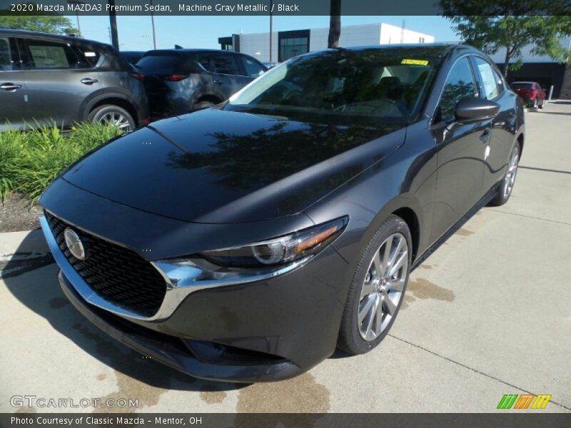 Front 3/4 View of 2020 MAZDA3 Premium Sedan