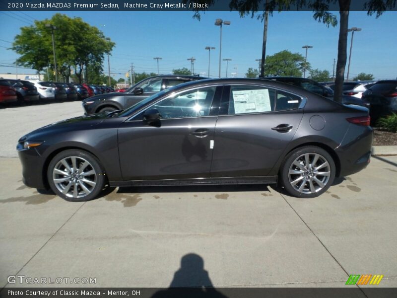  2020 MAZDA3 Premium Sedan Machine Gray Metallic