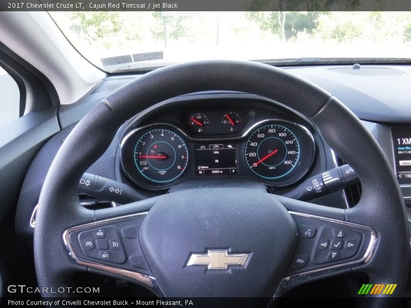 Cajun Red Tintcoat / Jet Black 2017 Chevrolet Cruze LT