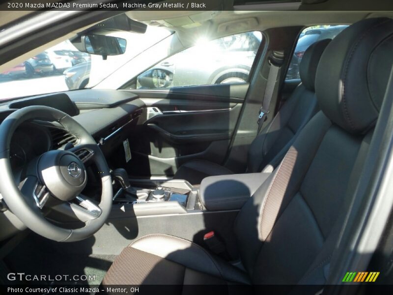 Machine Gray Metallic / Black 2020 Mazda MAZDA3 Premium Sedan