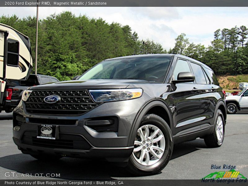 Magnetic Metallic / Sandstone 2020 Ford Explorer RWD