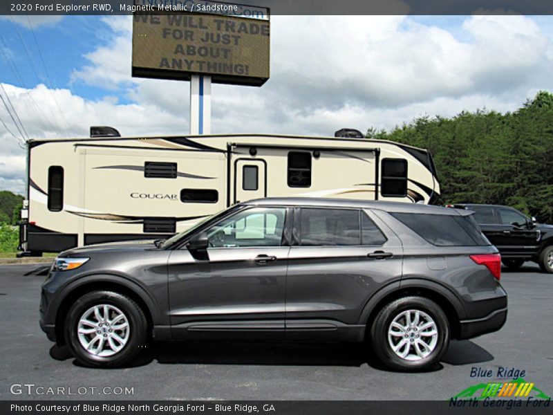 Magnetic Metallic / Sandstone 2020 Ford Explorer RWD