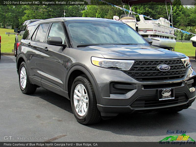 Magnetic Metallic / Sandstone 2020 Ford Explorer RWD