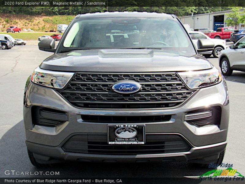 Magnetic Metallic / Sandstone 2020 Ford Explorer RWD