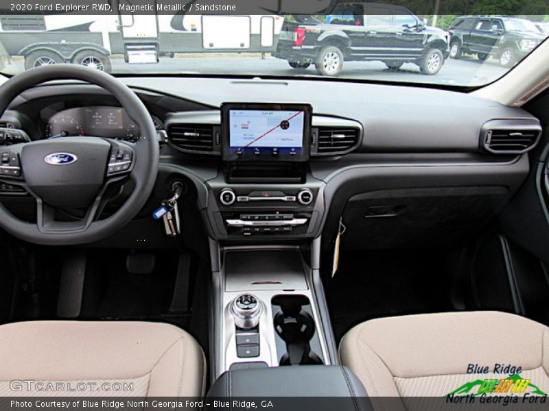 Magnetic Metallic / Sandstone 2020 Ford Explorer RWD