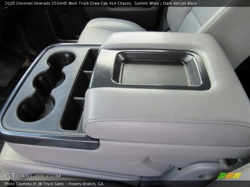 Summit White / Dark Ash/Jet Black 2018 Chevrolet Silverado 3500HD Work Truck Crew Cab 4x4 Chassis