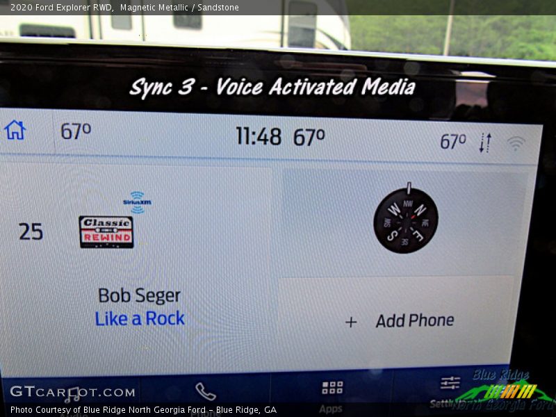 Magnetic Metallic / Sandstone 2020 Ford Explorer RWD