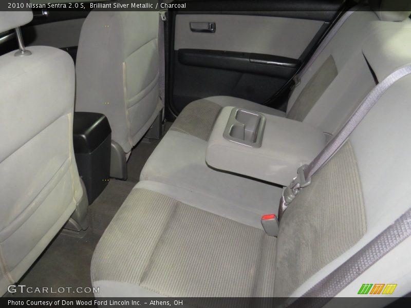 Brilliant Silver Metallic / Charcoal 2010 Nissan Sentra 2.0 S