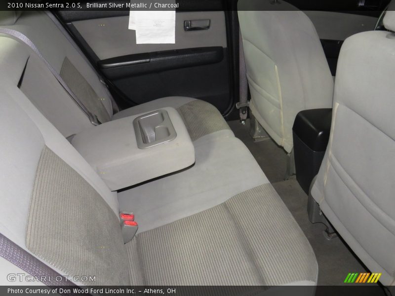 Brilliant Silver Metallic / Charcoal 2010 Nissan Sentra 2.0 S