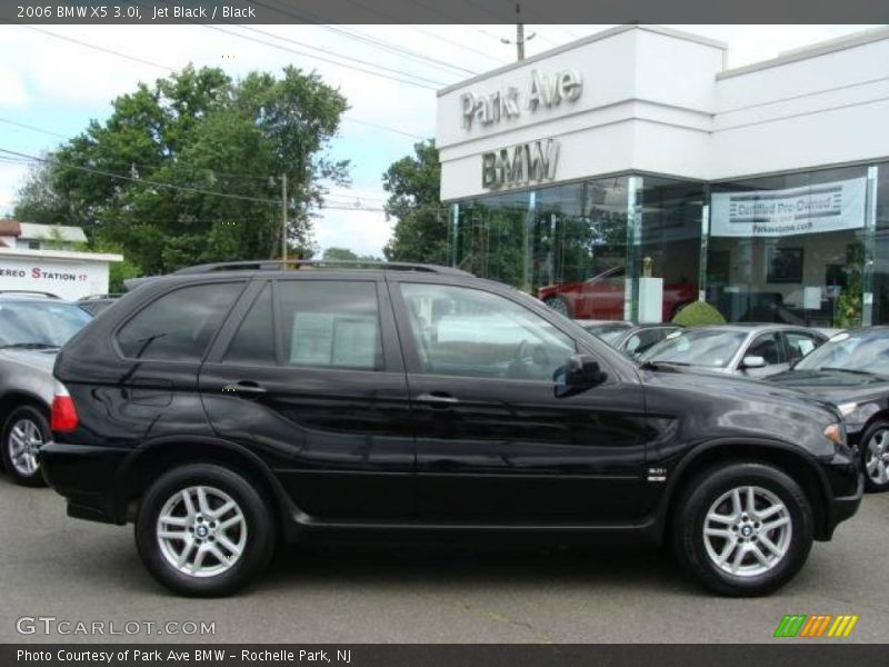 Jet Black / Black 2006 BMW X5 3.0i
