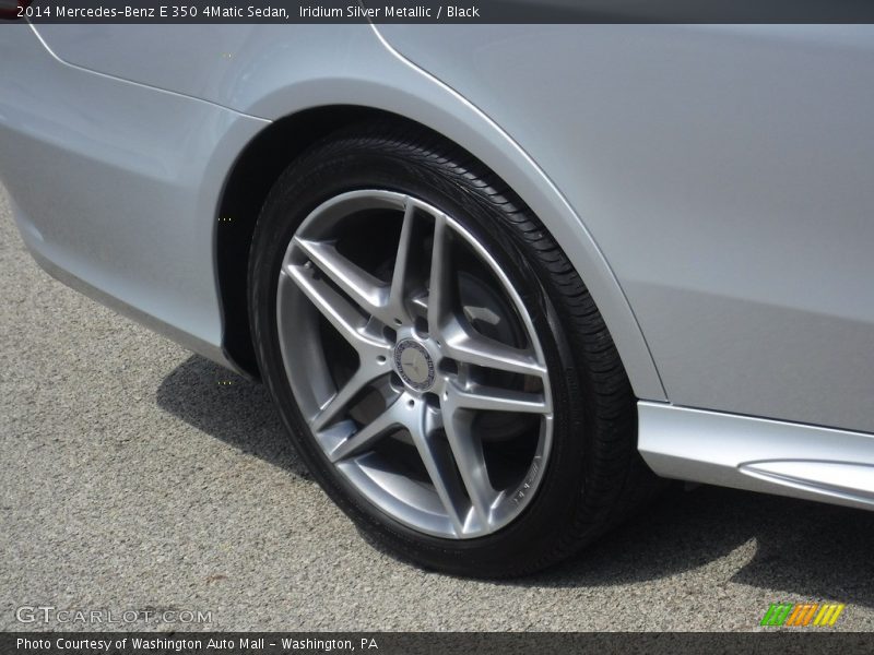 Iridium Silver Metallic / Black 2014 Mercedes-Benz E 350 4Matic Sedan