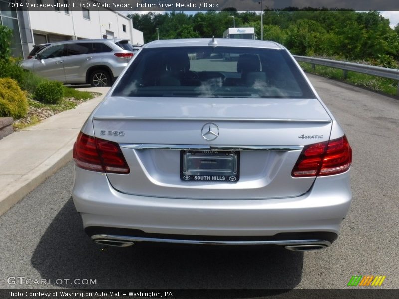 Iridium Silver Metallic / Black 2014 Mercedes-Benz E 350 4Matic Sedan