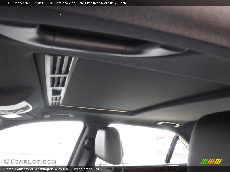 Iridium Silver Metallic / Black 2014 Mercedes-Benz E 350 4Matic Sedan