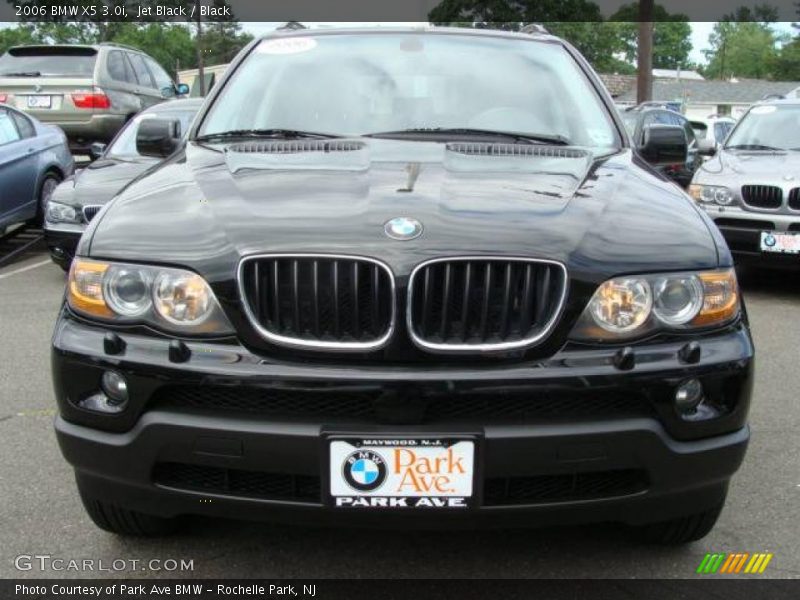 Jet Black / Black 2006 BMW X5 3.0i
