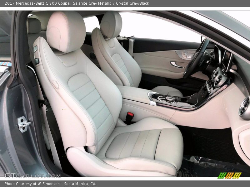 Selenite Grey Metallic / Crystal Grey/Black 2017 Mercedes-Benz C 300 Coupe