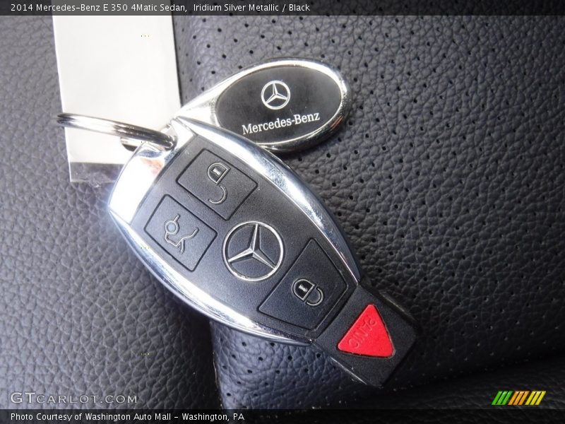 Iridium Silver Metallic / Black 2014 Mercedes-Benz E 350 4Matic Sedan