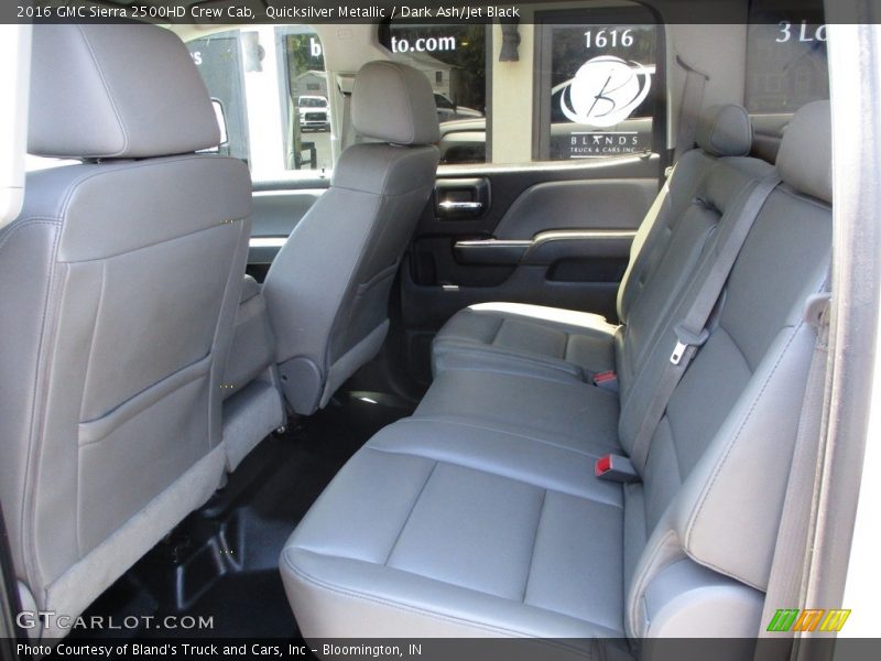 Rear Seat of 2016 Sierra 2500HD Crew Cab