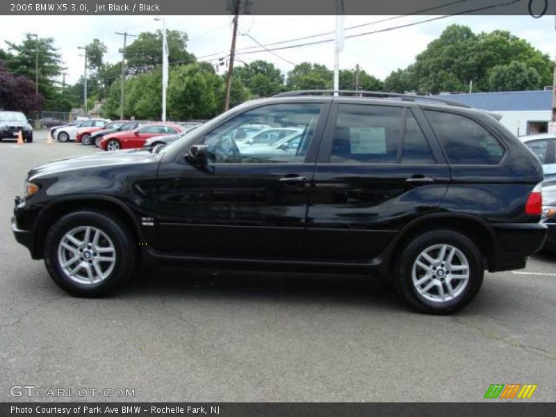 Jet Black / Black 2006 BMW X5 3.0i