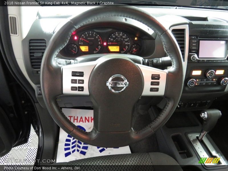 Magnetic Black / Graphite 2018 Nissan Frontier SV King Cab 4x4