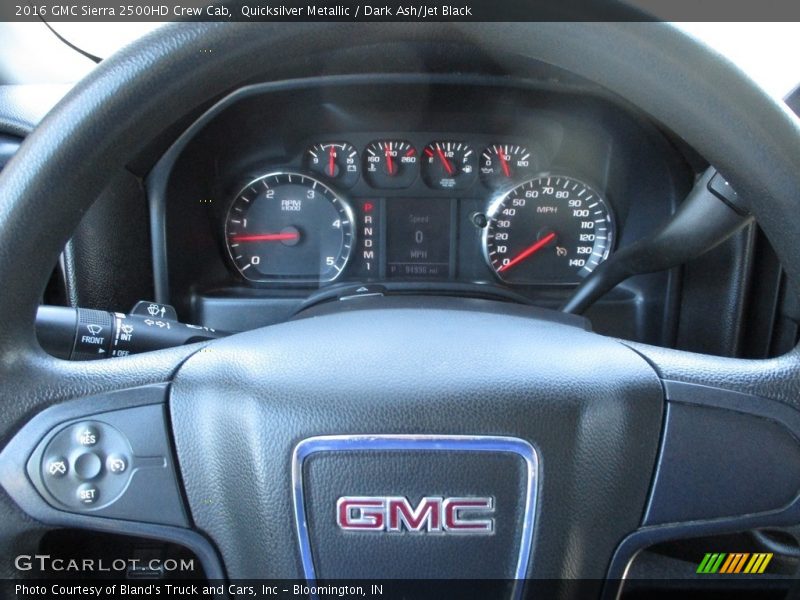  2016 Sierra 2500HD Crew Cab Steering Wheel