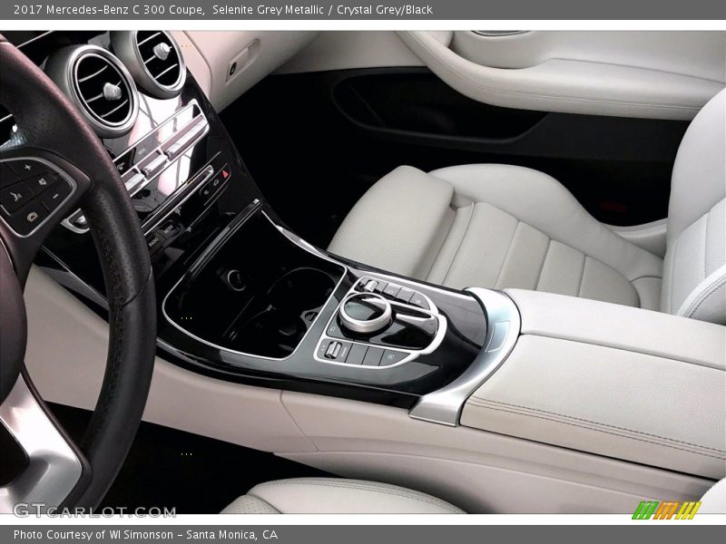 Selenite Grey Metallic / Crystal Grey/Black 2017 Mercedes-Benz C 300 Coupe