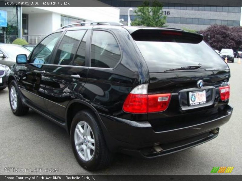 Jet Black / Black 2006 BMW X5 3.0i