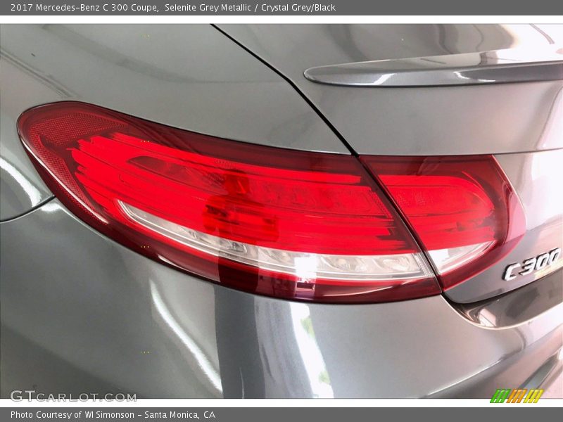 Selenite Grey Metallic / Crystal Grey/Black 2017 Mercedes-Benz C 300 Coupe
