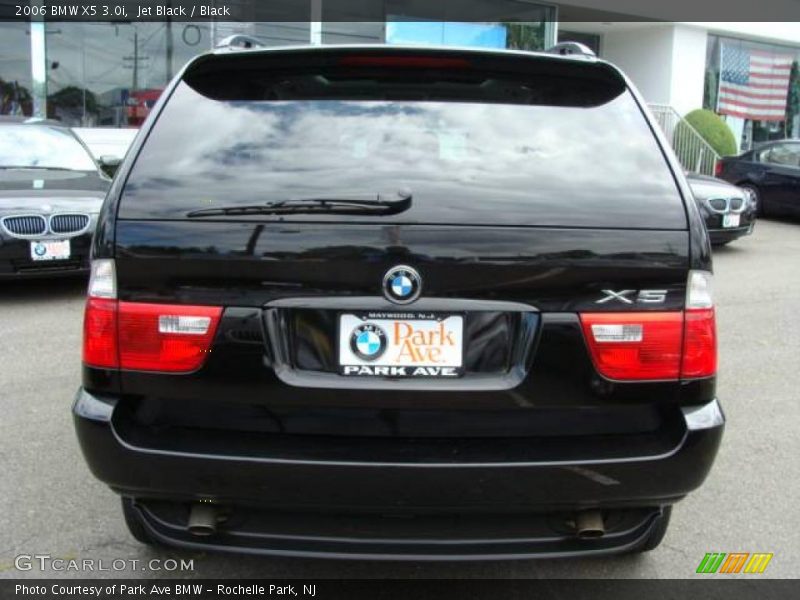 Jet Black / Black 2006 BMW X5 3.0i