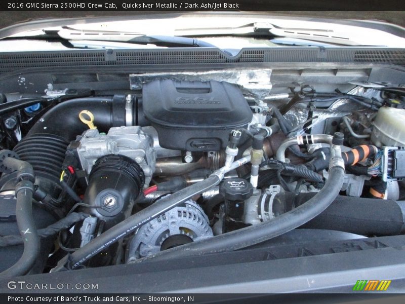  2016 Sierra 2500HD Crew Cab Engine - 6.6 Liter OHV 32-Valve Duramax Turbo-Diesel V8