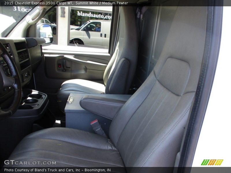 Summit White / Medium Pewter 2015 Chevrolet Express 3500 Cargo WT