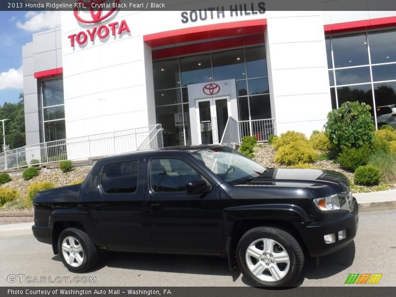 Crystal Black Pearl / Black 2013 Honda Ridgeline RTL