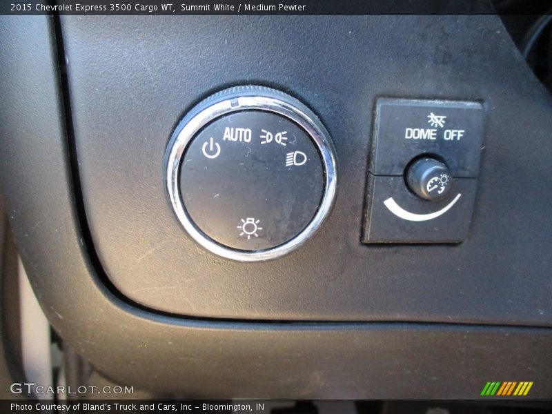 Summit White / Medium Pewter 2015 Chevrolet Express 3500 Cargo WT