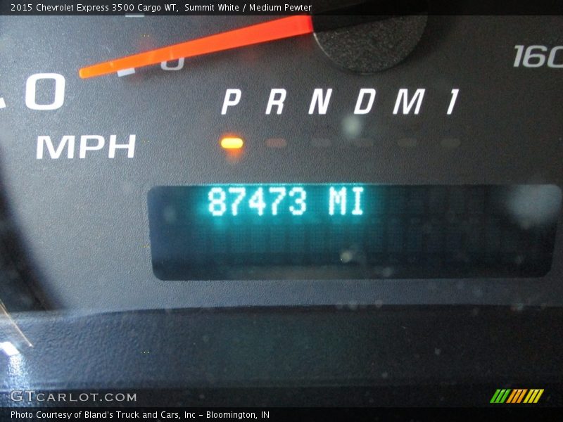 Summit White / Medium Pewter 2015 Chevrolet Express 3500 Cargo WT