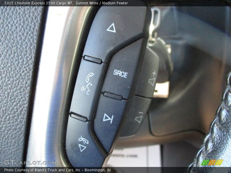 Summit White / Medium Pewter 2015 Chevrolet Express 3500 Cargo WT
