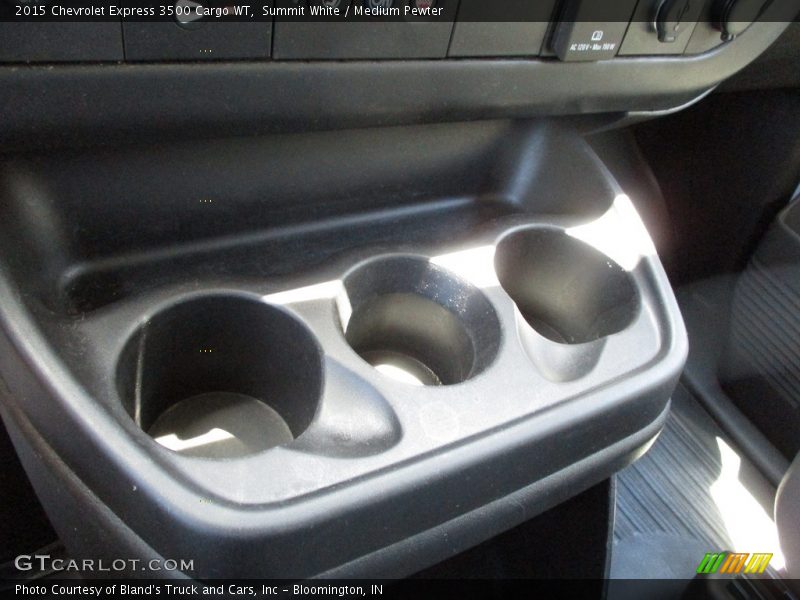 Summit White / Medium Pewter 2015 Chevrolet Express 3500 Cargo WT