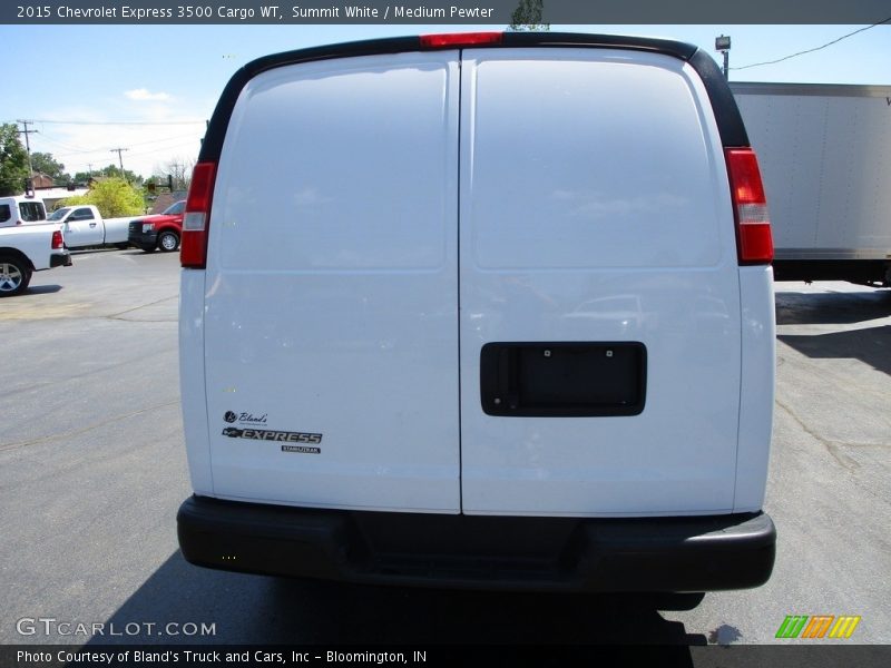 Summit White / Medium Pewter 2015 Chevrolet Express 3500 Cargo WT